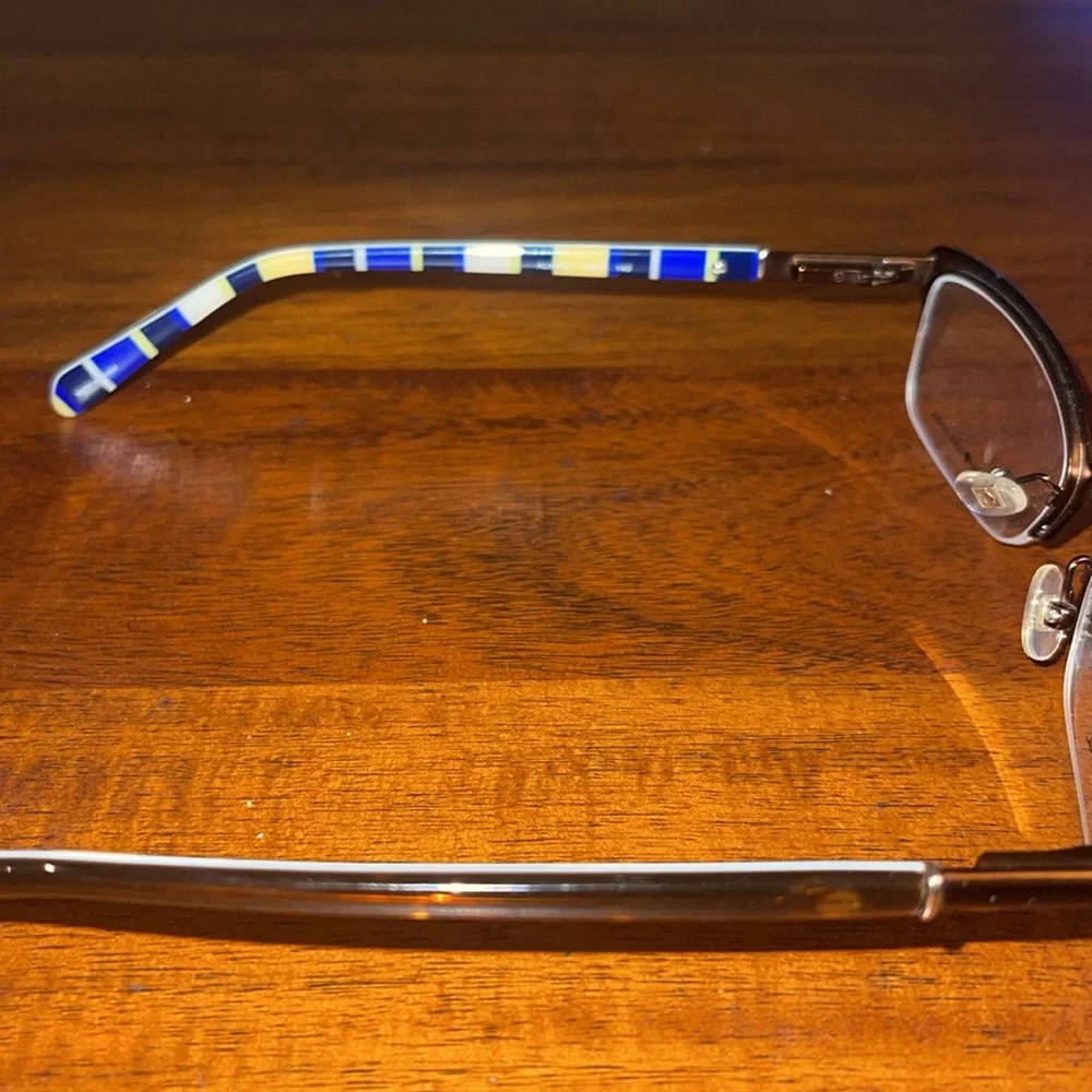 Kate Spade Eyeglasses Almira 0X52 Brown Tortoise Half Rim Frame 50[]17 140. NWOT